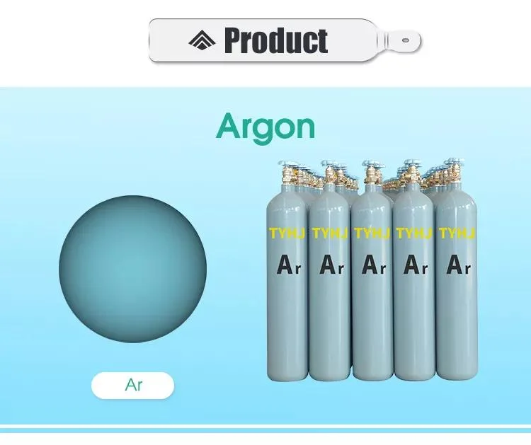 Best Quality Best Prices Industrial Gas 5n 6n Grade Argon Ar Gas for Welding Use and Special Use