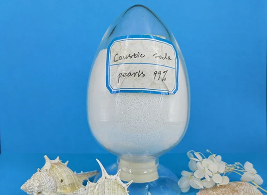 Caustic Soda Pearls Flakes Solid Naoh Aluminium Making Naoh Caustic Soda Pearls Sodium Hydroxide 99% for
