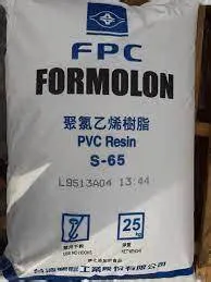 S65 PVC Resin Formosa Pipes Raw Material Polyvinyl Chloride 