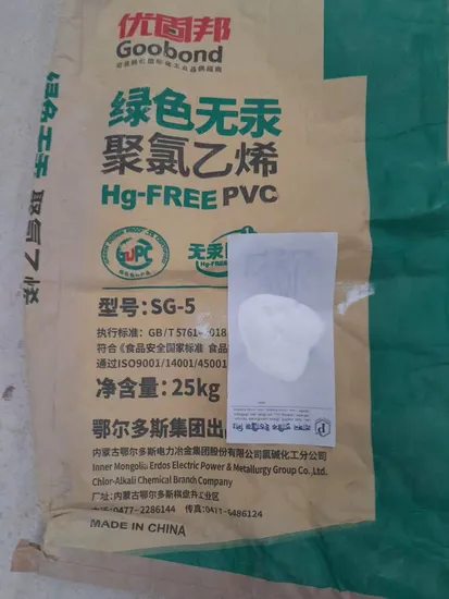 High Quality PVC Resin Powder Grade Erdos Sg