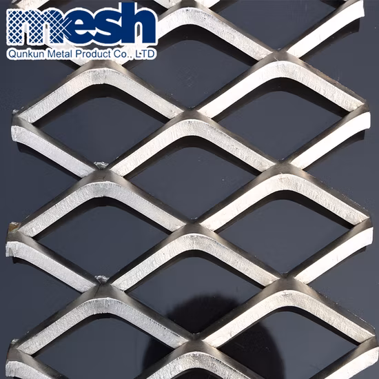 High Quality Expanded Metal Price Good Price Diamond Mesh Steel Expanded Metal for Grill