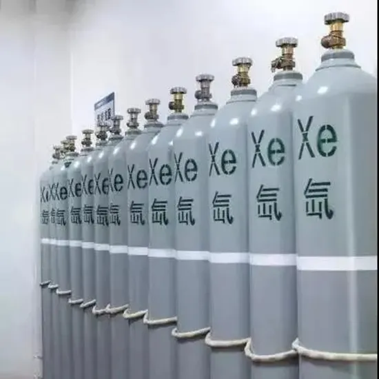 Rare Gas 99.999% Xenon Gas High Purity Xe Gas Special Offer with Reasonable Price 