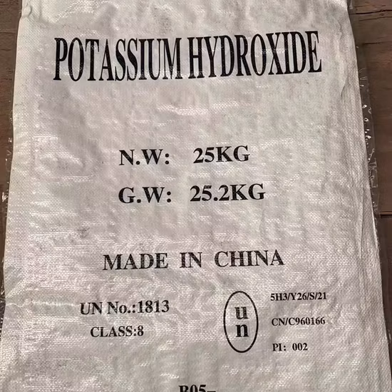 Free Sample Factory KOH Caustic Potash Price Potassium Hydroxide